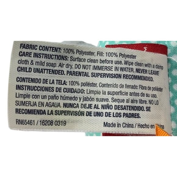 Playtex Baby Pull Down Wiggler Toy Elephant Hot Air Balloon Vibrates 11.5" Clip - Picture 3 of 4